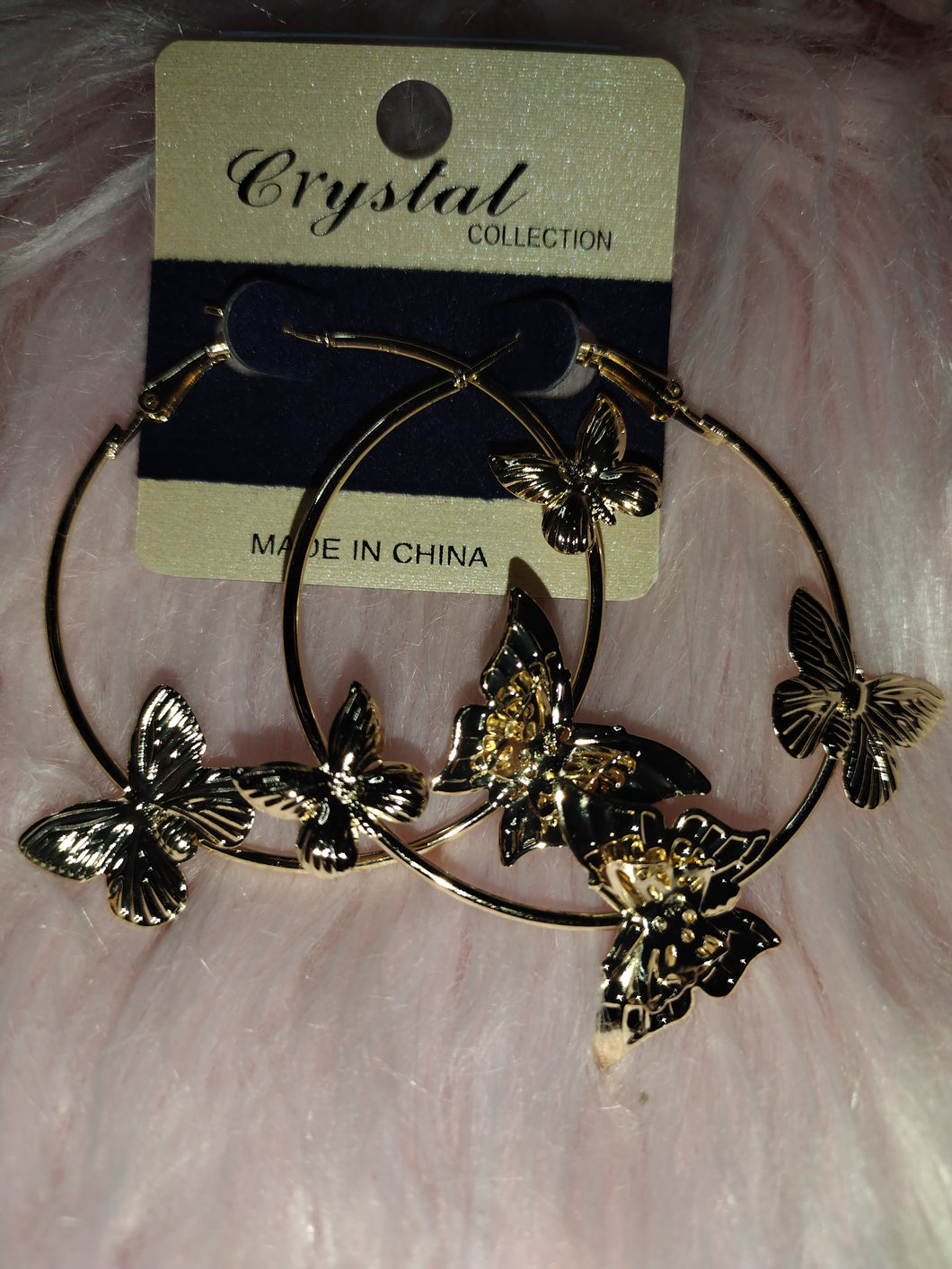 Sassy Butterfly Hoops 1796