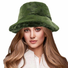 Load image into Gallery viewer, Faux Fur Bucket Hat
