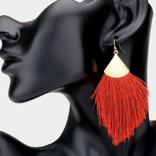 Load image into Gallery viewer, Flow With The Wind Tassel Earrings
