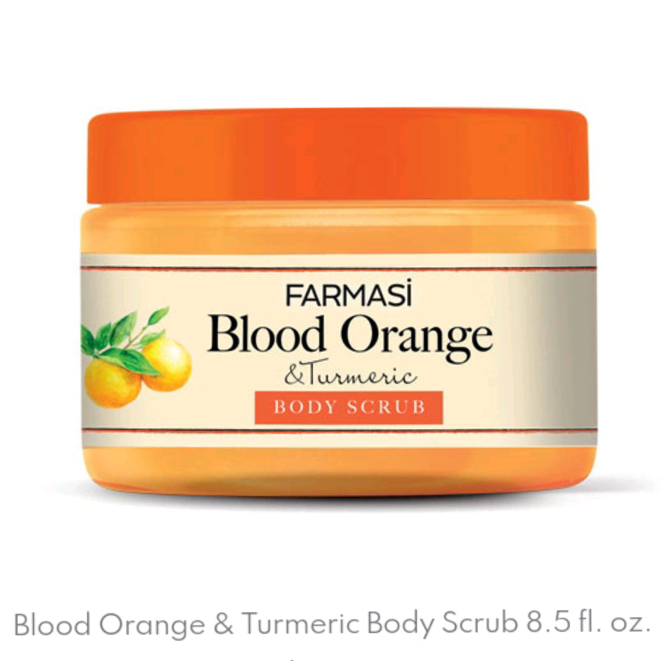Blood Orange & Tumeric Body Scrub